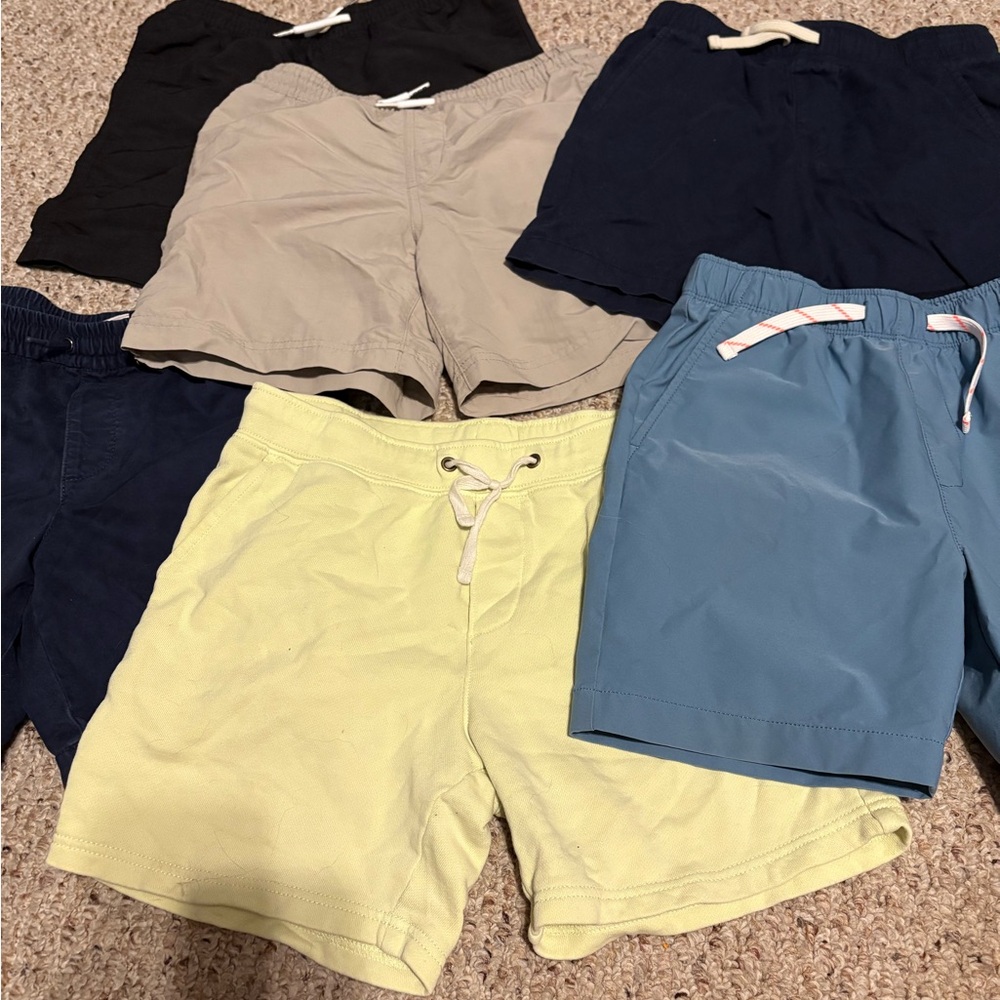Boys Shorts - Black, Beige, Navy, Yellow, Blue